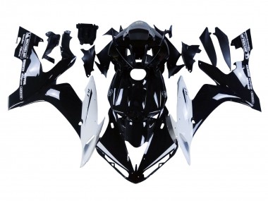 Online 2004-2006 Yamaha YZF 1000 R1 Motorcycle Fairings - Glossy Black White Motul Canada