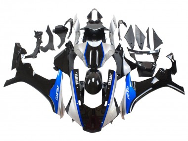 Online 2015-2019 Yamaha YZF 1000 R1 Motorcycle Fairings - Silver Blue Glossy Black Canada