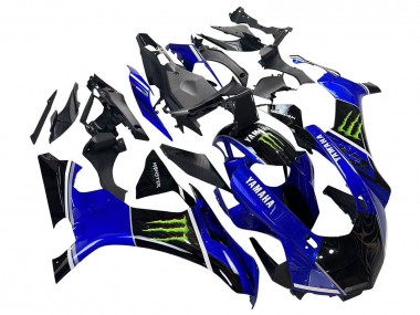 Online 2015-2019 Yamaha YZF 1000 R1 Motorcycle Fairings - Blue Glossy Black Green Monster Canada