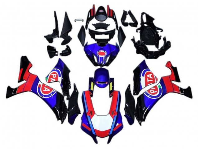 2020-2025 Yamaha YZF 1000 R1 Motorcycle Fairings - Blue Red Yellow Black Pata Canada