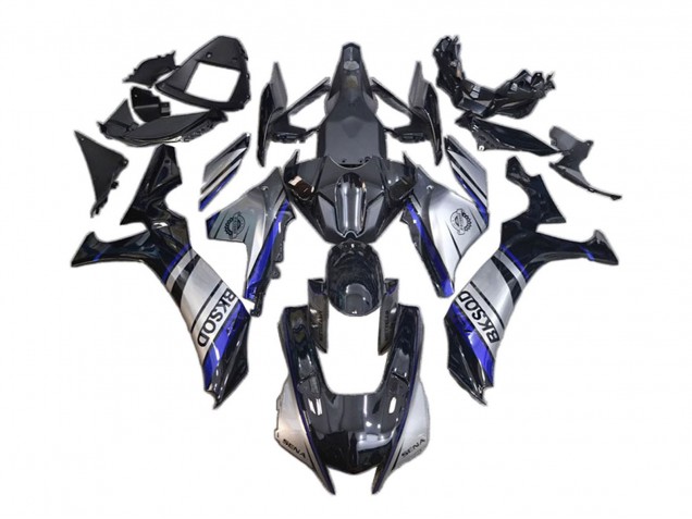 2020-2025 Yamaha YZF 1000 R1 Motorcycle Fairings - Silver Blue Black BKSOD Canada