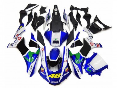 Online 2020-2025 Yamaha YZF 1000 R1 Motorcycle Fairings - White Blue Green Black MoviStar ENEOS Semakin Didepan 46 Canada
