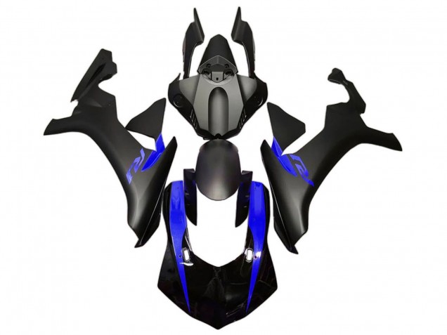2020-2025 Yamaha YZF 1000 R1 Motorcycle Fairing - Blue Matte Black Canada