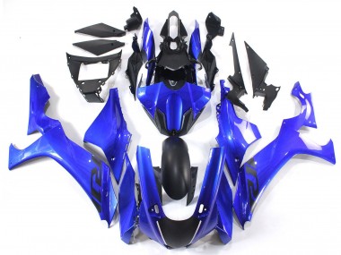 Online 2020-2025 Yamaha YZF 1000 R1 Motorcycle Fairings - Blue Matte Black Canada