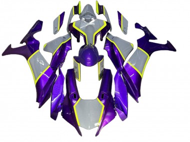 Online 2020-2025 Yamaha YZF 1000 R1 Motorcycle Fairings - Yellow Grey Purple Canada