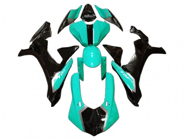 2020-2025 Yamaha YZF 1000 R1 Motorcycle Fairings - Light Green Glossy Black Canada