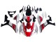 2020-2025 Yamaha YZF 1000 R1 Motorcycle Fairing - White Red Glossy Black Canada