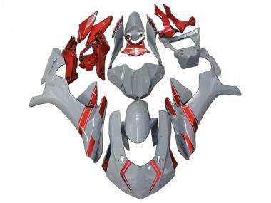 Online 2020-2025 Yamaha YZF 1000 R1 Motorcycle Fairings - Nardo Grey Red Canada