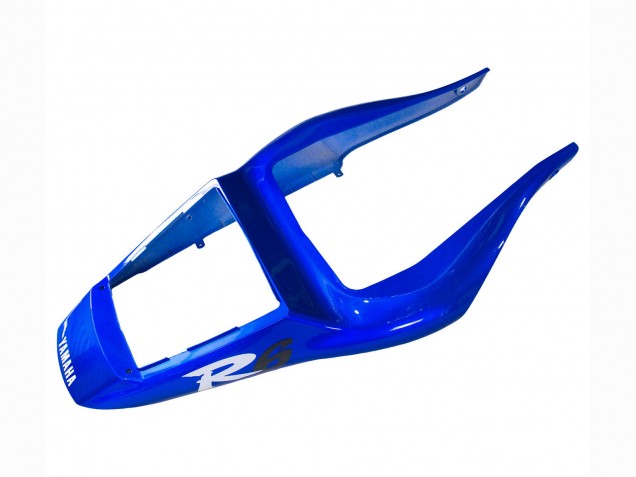 1998-2002 Yamaha YZF 600 R6 Motorcycle Fairings - White Blue Glossy Black Canada