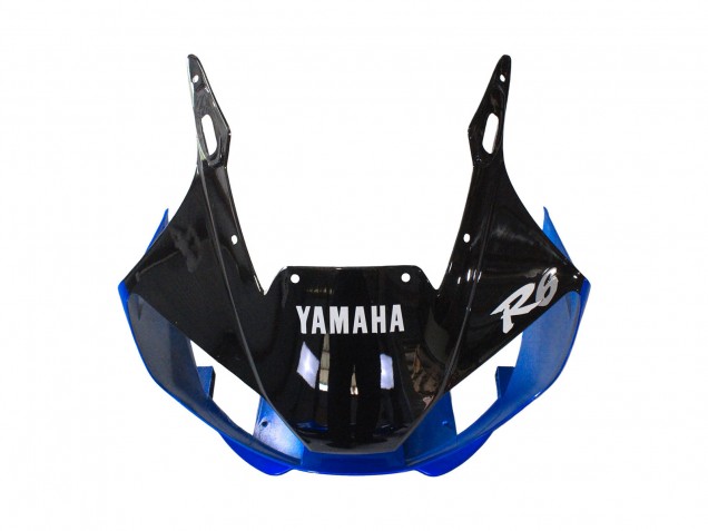 1998-2002 Yamaha YZF 600 R6 Motorcycle Fairings - White Blue Glossy Black Canada