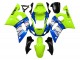 1998-2002 Yamaha YZF 600 R6 Motorcycle Fairings - Neon Green Blue White Champions Canada