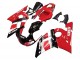 1998-2002 Yamaha YZF 600 R6 Motorcycle Fairing - Red White Glossy Black Canada