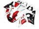1998-2002 Yamaha YZF 600 R6 Motorcycle Fairings - White Red Glossy Black Canada