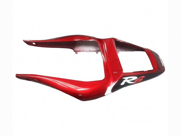 1998-2002 Yamaha YZF 600 R6 Motorcycle Fairings - Red White Glossy Black Canada