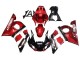 1998-2002 Yamaha YZF 600 R6 Motorcycle Fairings - Red White Glossy Black Canada