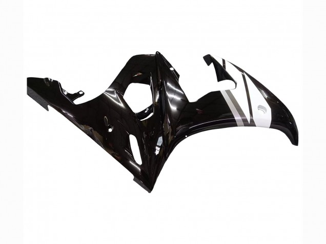 2006-2009 Yamaha YZF R6S Motorcycle Fairings - Red White Glossy Black Canada