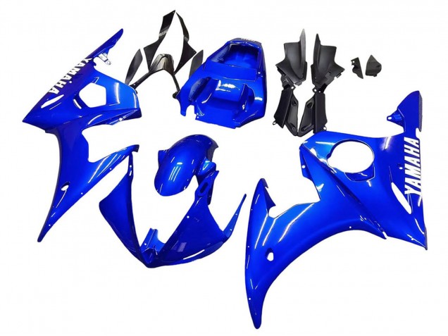 2003-2004 Yamaha YZF R6 Motorcycle Fairing - Blue Canada