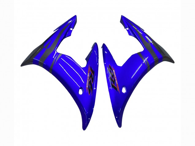 2006-2009 Yamaha YZF R6S Motorcycle Fairings - Blue Black Canada