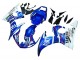 2003-2004 Yamaha YZF R6 Motorcycle Fairings - White Blue Fiat Motul Kastinee Canada