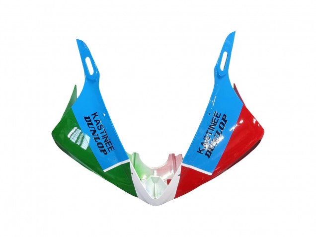 2003-2004 Yamaha YZF R6 Motorcycle Fairings - White Blue Green Red Kastinee Dunlop Motul Canada