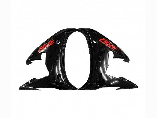 2006-2009 Yamaha YZF R6S Motorcycle Fairings - Glossy Black Red Canada