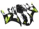 2006-2009 Yamaha YZF R6S Motorcycle Fairings - Glossy Black Neon Yellow Canada