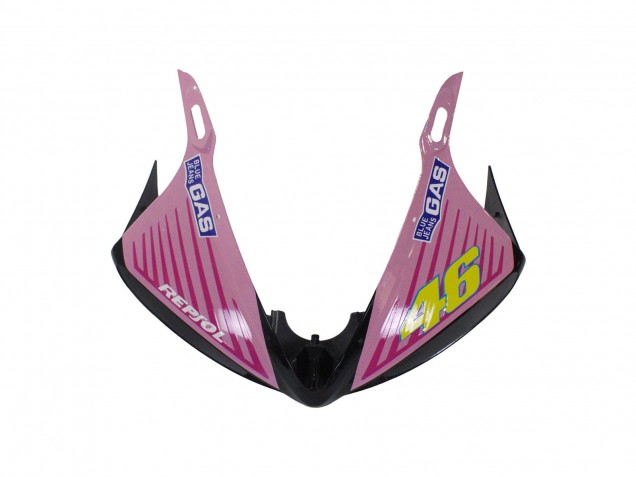 2006-2009 Yamaha YZF R6S Motorcycle Fairings - Yellow Pink Glossy Black Rossi Repsol 46 Canada