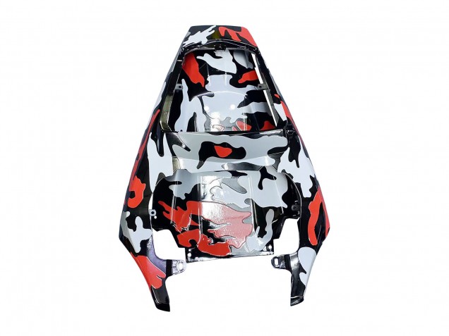2003-2004 Yamaha YZF R6 Motorcycle Fairings - Black Red Grey Camouflage Canada