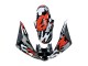2006-2009 Yamaha YZF R6S Motorcycle Fairings - Black Red Grey Camouflage Canada