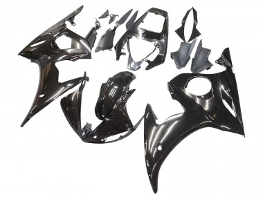 Online 2003-2004 Yamaha YZF R6 Motorcycle Fairings - Glossy Black Canada