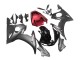 2005 Yamaha YZF 600 R6 Motorcycle Fairings - Matte Black Glossy Black Grey Red Canada