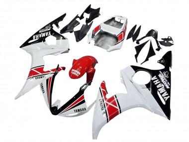 Online 2005 Yamaha YZF 600 R6 Motorcycle Fairings - White Black Red Motul Canada