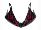 2005 Yamaha YZF 600 R6 Motorcycle Fairings - Black with Red Flame Canada