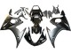 2005 Yamaha YZF 600 R6 Motorcycle Fairings - Glossy Black Matte Black Gold Canada