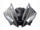 2006-2007 Yamaha YZF 600 R6 Motorcycle Fairings - Matte Black Silver Flame Canada