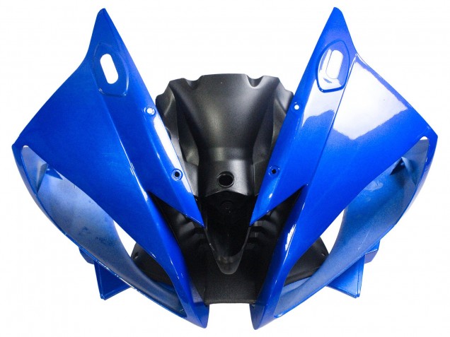 2006-2007 Yamaha YZF 600 R6 Motorcycle Fairings - Blue White Glossy Black Canada