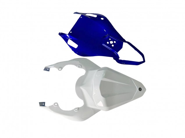 2006-2007 Yamaha YZF 600 R6 Motorcycle Fairings - White Blue Jordan Canada