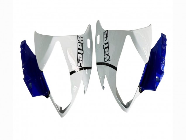 2006-2007 Yamaha YZF 600 R6 Motorcycle Fairings - White Blue Jordan Canada