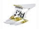 2006-2007 Yamaha YZF 600 R6 Motorcycle Fairings - White Gold Black Fiat Canada