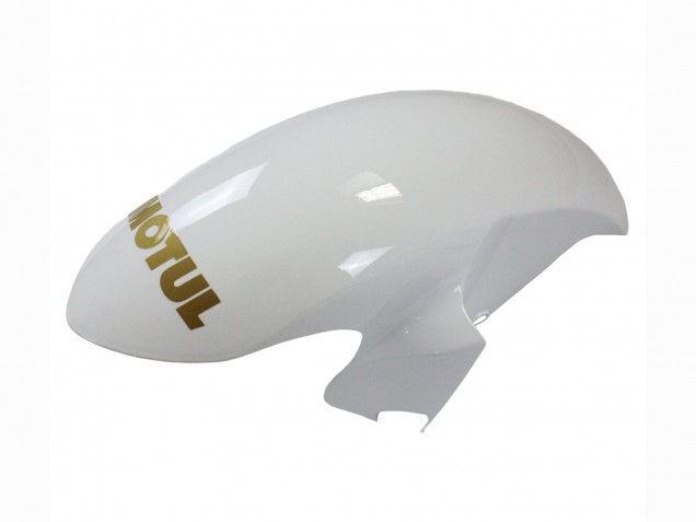 2006-2007 Yamaha YZF 600 R6 Motorcycle Fairings - White Gold Black Fiat Canada