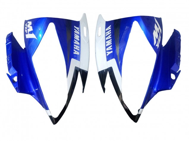 2006-2007 Yamaha YZF 600 R6 Motorcycle Fairings - White Blue Red Fiat Motul Michelin Canada
