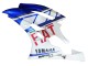 2006-2007 Yamaha YZF 600 R6 Motorcycle Fairings - White Blue Red Fiat Motul Michelin Canada