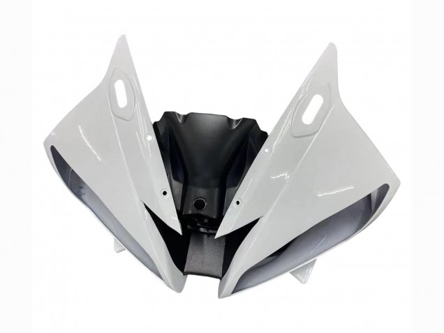 2006-2007 Yamaha YZF 600 R6 Motorcycle Fairings - White Matte Black Canada