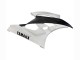 2006-2007 Yamaha YZF 600 R6 Motorcycle Fairings - White Matte Black Canada