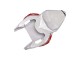 2006-2007 Yamaha YZF 600 R6 Motorcycle Fairings - White Red Black Motul Canada