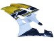 2006-2007 Yamaha YZF 600 R6 Motorcycle Fairings - Yellow White Glossy Black Motul Canada