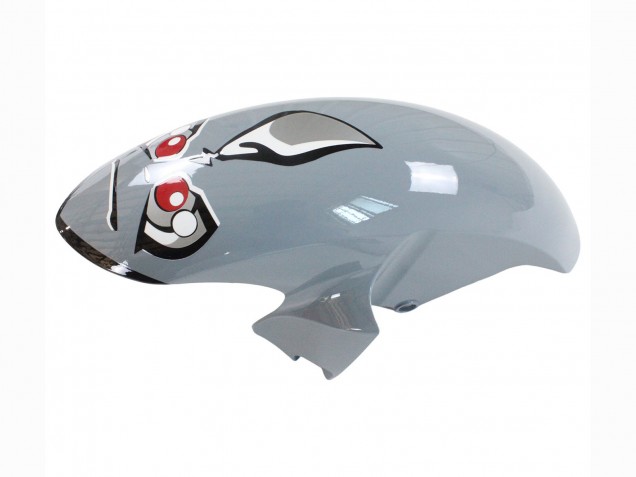 2008-2016 Yamaha YZF 600 R6 Motorcycle Fairings - Silver Black Red Shark 4 Canada