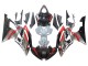 2008-2016 Yamaha YZF 600 R6 Motorcycle Fairings - Silver Black Red Shark 4 Canada