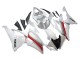 2008-2016 Yamaha YZF 600 R6 Motorcycle Fairings - White Red Canada