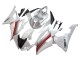 2008-2016 Yamaha YZF 600 R6 Motorcycle Fairings - White Red Canada